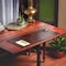 Dacasso Dark Brown Bonded Leather 32" x 15" Desk Mat/Desk Pad - No Core Rollable PR-3648 - alternate 3